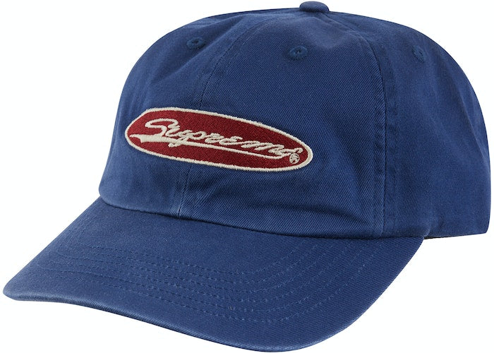 Supreme Oval 6-Panel Light Navy – ELITE KICKZ RVA