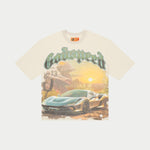 GODSPEED Sunset Drift T Shirt Bone