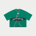 GODSPEED Surf Day T Shirt Emerald