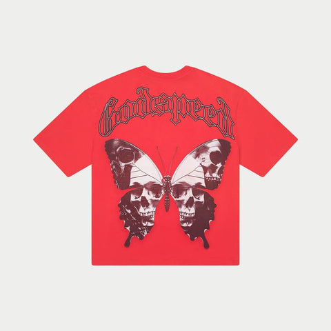 GODSPEED Butterfly Effect T Shirt Red