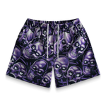 BRAVEST Purple Skully Short