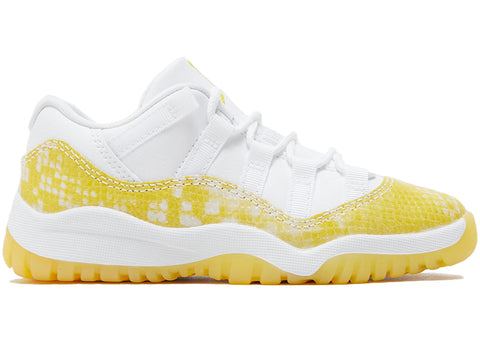 Jordan 11 Retro Low Yellow Snakeskin (TD)