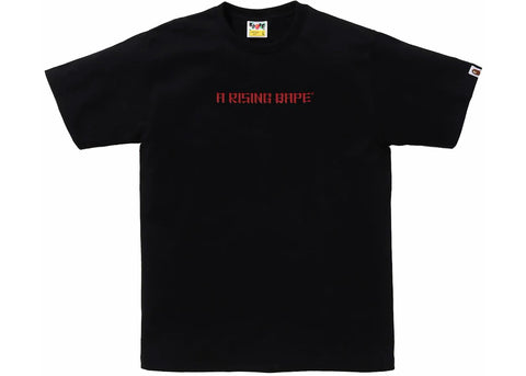 BAPE A Rising BAPE Dragon Tee Black