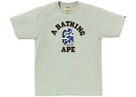 BAPE Camo Go Ape Pointer College Tee Green