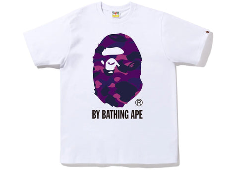 BAPE Color Camo By Bathing Ape Tee (FW22) White Purple