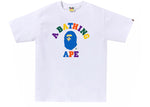 BAPE Colors College Tee (SS24) White