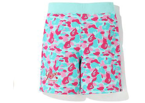 BAPE Store Miami Sweat Shorts Pink/Blue