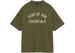 Fear of God Essentials Jersey Crewneck Tee Military