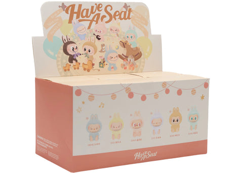 Pop Mart Labubu The Monsters Have a Seat Vinyl Plush Sealed Case (6 Blind Boxes)