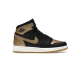Jordan 1 Retro High OG Black Metallic Gold (GS) - Primary Image