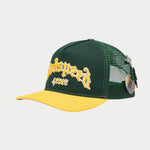 GODSPEED Forever Trucker Hat Green Yellow