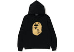 BAPE x OVO Ape Head Pullover Hoodie Black Gold