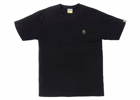 BAPE Ape Head One Point Tee Black