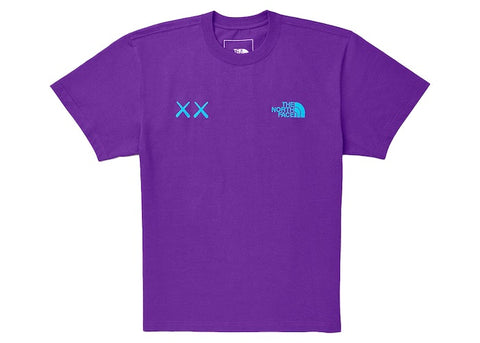 KAWS x The North Face Tee Gravity Purple