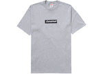 Supreme Futura Box Logo Tee Heather Grey