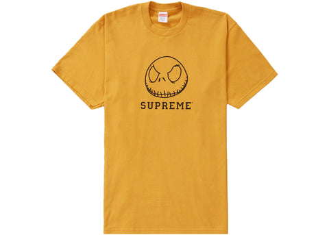 Supreme Skeleton Tee (FW23) Mustard
