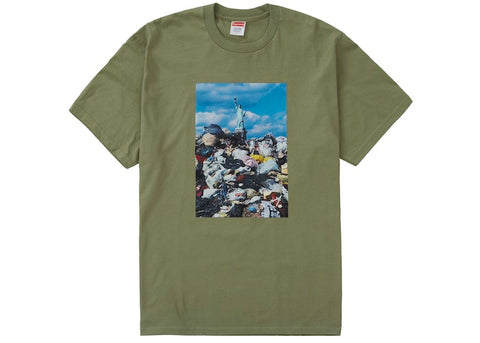 Supreme Trash Tee Light Olive