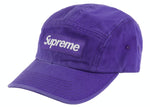 Supreme Washed Chino Twill Camp Cap (SS23) Purple