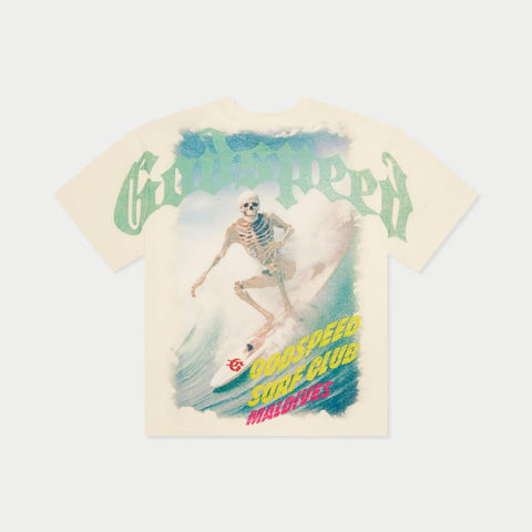 GODSPEED Surf Club T Shirt Creme